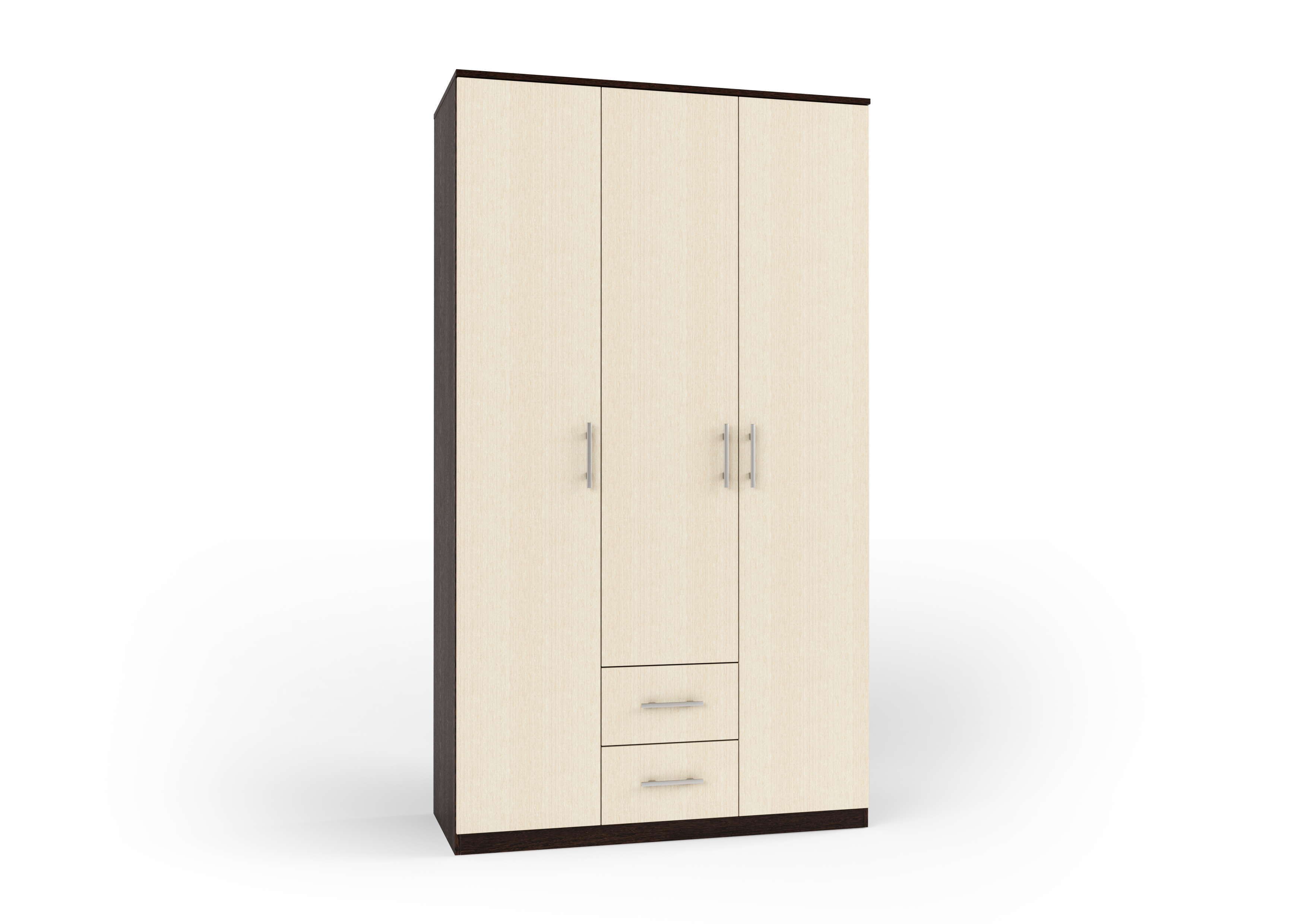 Шкаф для одежды 3х дверный Румба в Иланском - mebel154.com