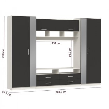 ШМЦ Вена 91.01 с зеркалом в Иланском - mebel154.com