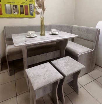 Кухонный уголок Миссия V ткань в Иланском - mebel154.com
