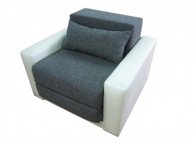 Кресло-кровать (Рогожка №3) в Иланском - mebel154.com