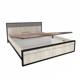 Кровать 1600 с подъемным механизмом Техно в Иланском - mebel154.com