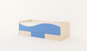 Кровать детская с ящиками Волна в Иланском - mebel154.com