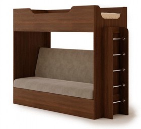 Кровать двухъярусная с диваном в Иланском - mebel154.com