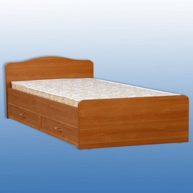 Кровать двуспальная с ящиками в Иланском - mebel154.com