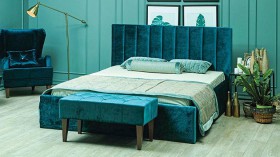 Кровать 1600  Юнона с ПМ в Иланском - mebel154.com