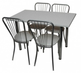Набор стол прямоугольный софтформинг в Иланском - mebel154.com
