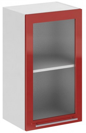Олива ПС 300 шкаф верхний стекло в Иланском - mebel154.com