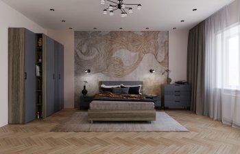 Спальный гарнитур Борнео в Иланском - mebel154.com