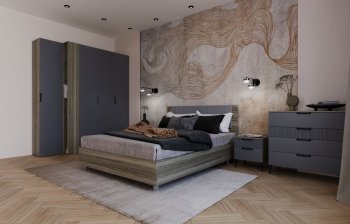 Спальный гарнитур Борнео в Иланском - mebel154.com