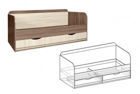 Сенди кровать с ящиками в Иланском - mebel154.com