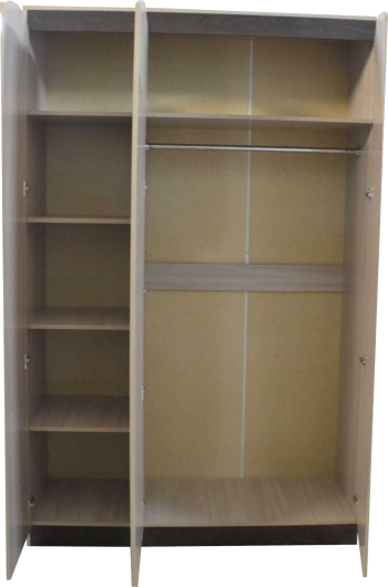Шкаф 3-х дверный Агата в Иланском - mebel154.com