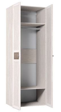 Шкаф для одежды 2-х дверный 54 Карина в Иланском - mebel154.com
