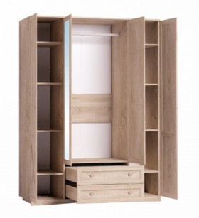 Шкаф для одежды 4-х дверный 9 Adele в Иланском - mebel154.com