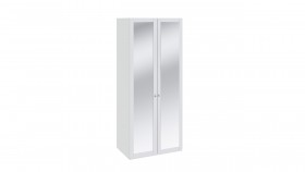 Шкаф для одежды с 2 зерк дверями Ривьера в Иланском - mebel154.com