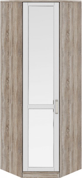 Шкаф угл с 1 зерк дверью левый/правый Прованc в Иланском - mebel154.com