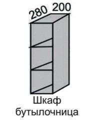Шкаф верхний 720 ВШ 20 в Иланском - mebel154.com